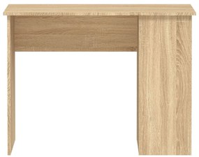 Secretária 100x55x75 cm derivados de madeira carvalho sonoma