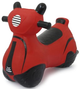 Scooter vermelha insuflável Saltitante Infantil com bomba