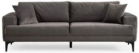 Sofá de 3 Lugares Astana – Antracite – 100x78x234 cm