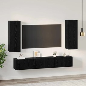 Conjunto de móvel de TV com prateleira Outros com armazenamento com po