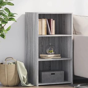 vidaXL Aparador 50x41x93 cm derivados de madeira cinzento sonoma