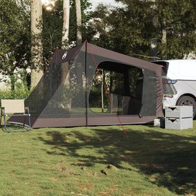 Tenda de carro para 2 pessoas impermeável castanho