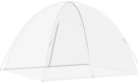 Rede mosquiteira com portas malha 220 200x180x135 cm branco