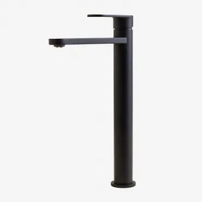 Torneira Para Lavatório De Latão Alameda ↑30 Cm & Preto Mate - Sklum