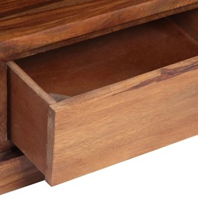 Móvel de TV 120x30x40 cm madeira acácia maciça