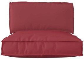 vidaXL Conjunto de Almofadas para Palete 2 pcs Cinzento-acastanhado