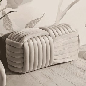 BANCO SOFTY 90X45X45 CM ROSA