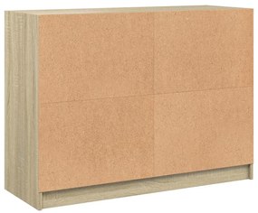 Aparador 102x37x75,5 cm derivados de madeira carvalho sonoma