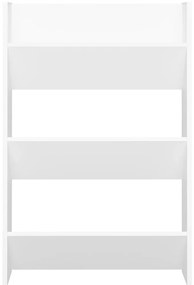 Sapateira de parede 60x18x90 cm contraplacado branco