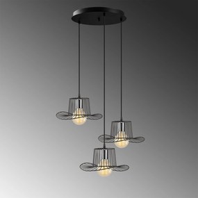 Candeeiro Tel – Preto – 50 cm x 110 cm