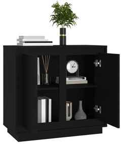 Aparador 80x34x75 cm derivados de madeira preto