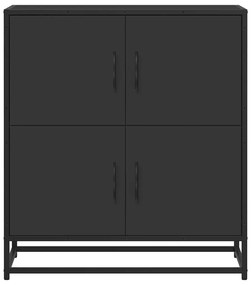 Aparador 68x35x76 cm derivados de madeira preto