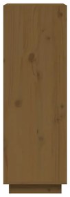 Estante/divisória 60x35x103 cm pinho maciço castanho mel