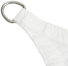 Para-sol estilo vela tecido oxford trapézio 2/4x3 m branco