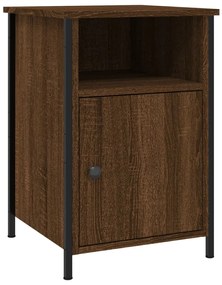 Mesas cabeceira 2pcs 40x42x60cm deriv.madeira carvalho castanho