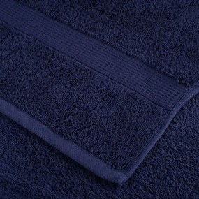 Toalhas bidé premium SOLUND 4pcs 30x50 cm 600 gsm azul-marinho