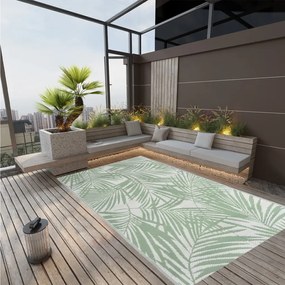 Tapete de exterior 140x200 cm ARAKIL PP verde