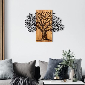Acessório Decorativo de Parede Sogut – Preto Nogueira – 72 x 58 cm
