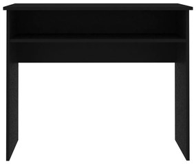 Secretária 90x50x74 cm derivados de madeira preto