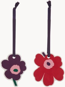 Ornamentos decorativos Unikko, conjunto de 2