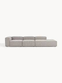 Chaise longue modular XL em bouclé Lennon