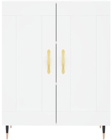 Armário alto 69,5x34x180 cm derivados de madeira branco