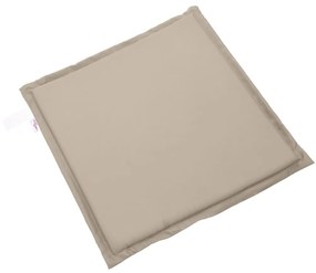 Almofadas assento de jardim 2 pcs 45x45x2 cm cinza-acastanhado