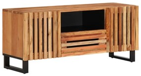 vidaXL Móvel de TV 100x34x46 cm madeira de acácia maciça