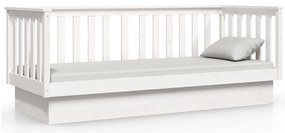 Espreguiçadeira sem colchão 75x190 cm branco