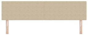 Cabeceira vidaXL Design Simples Verde Claro Cinza 180 cm Tecido de Cor