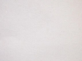 Conjunto de 2 cestos em tecido de poliéster branco e cinzento ARCHA Beliani