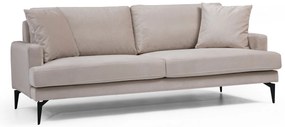 Sofá de 2 Lugares Papira – Bege – 175x90x88 cm