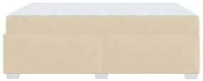 Estrutura da Cama Outros Creme 140 x 200 cm tecido