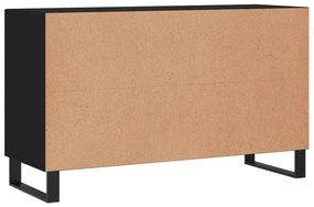 Aparador 100x36x60 cm derivados de madeira preto