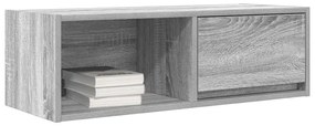 Móveis de TV 2pcs 80x31x25,5cm deriv. madeira sonoma cinzento