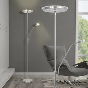 vidaXL Candeeiro de pé LED regulável 23 W