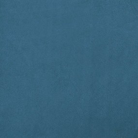 Cama para cães 70x40x24 cm veludo azul