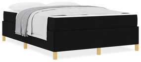 Cama Box Outros Preto e Branco e Preto 140 x 200 cm tecido