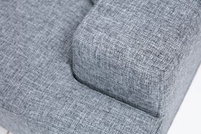 Sofá de 2 Lugares Bentley – Cinzento – 200 cm x 110 cm x 80 cm