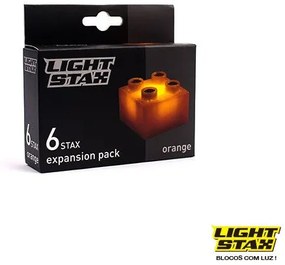 Light Stax 6 Peças - Laranja