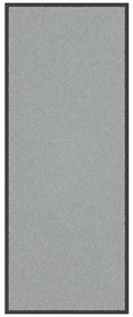 vidaXL Capacho 60x150 cm cinzento