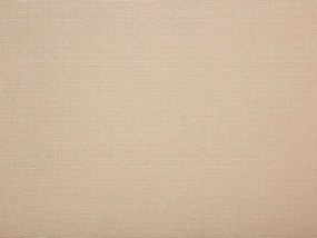 Cama de casal em tecido creme 180 x 200 cm MONTPELLIER Beliani