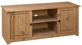 Móvel de TV 120x40x50 cm madeira de pinho maciça Panama