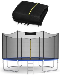 Rede de proteção de substituição para trampolim com zíper - 12 pés