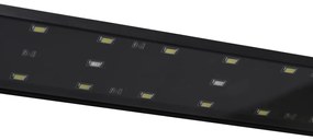 Lâmpada de aquário LED com braçadeira 35-55 cm azul e branco