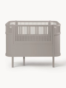 Cama de bebé extensível em madeira de bétula Baby & Jr., 70 x 110/150 cm