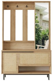 Cabideiro ON11 – Nogueira – 102,2x178,2x35,5 cm