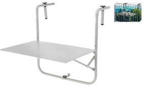 436309 ProGarden Mesa de varanda cinzento mate