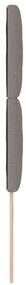 Cabeceira Design Blocos de Diamante Taupe 90 cm Tecido
