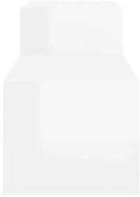 Sapateira 150x35x45 cm derivados de madeira branco brilhante